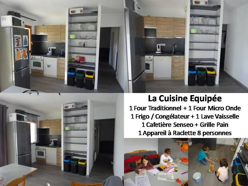 Appartement 8-10 Personnes Superdevoluy Hautes Alpes Rez De Chaussee Vue Panoramique 3 Chambres Saint-Étienne-en-Dévoluy